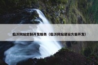 临沂网站定制开发服务（临沂网站建设方案开发）