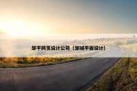 邹平网页设计公司（邹城平面设计）