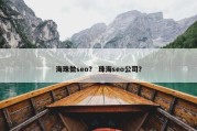 海珠做seo？ 珠海seo公司？