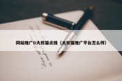 网站推广D大熊猫点搜（大熊猫推广平台怎么样）