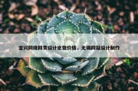 宜兴网络网页设计定做价格，无锡网站设计制作