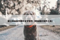 建立网站制作图片文字软件（网站图片制作工具）