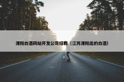 溧阳白酒网站开发公司招聘（江苏溧阳出的白酒）
