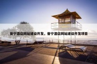 普宁酒店网站建设开发，普宁酒店网站建设开发项目