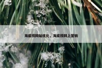 海底捞网站优化，海底捞网上营销
