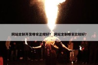 网站定制开发哪家正规好？ 网站定制哪家比较好？