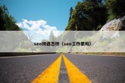 seo待遇怎样（seo工作累吗）