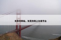 东莞市网站，东莞市网上办事平台