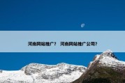 河南网站推广？ 河南网站推广公司？