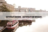 纽约网站开发者谁知（纽约网站开发者谁知道的）