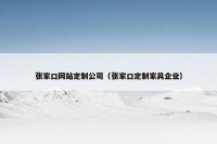 张家口网站定制公司（张家口定制家具企业）