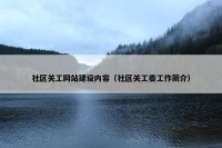 社区关工网站建设内容（社区关工委工作简介）