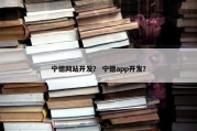 宁德网站开发？ 宁德app开发？