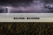 重庆公司收购，重庆大型收购站