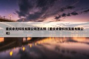重庆卓光科技有限公司怎么样（重庆卓荣科技发展有限公司）