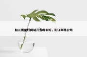 阳江质量好网站开发哪家好，阳江网络公司
