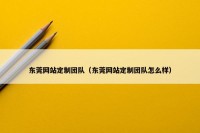 东莞网站定制团队（东莞网站定制团队怎么样）