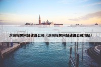 滨州扫黑网站建设公司（滨州扫黑网站建设公司地址）