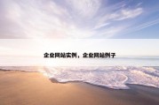 企业网站实例，企业网站例子