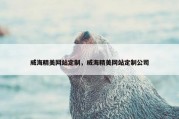 威海精美网站定制，威海精美网站定制公司