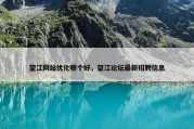望江网站优化哪个好，望江论坛最新招聘信息