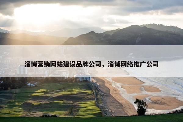 淄博营销网站建设品牌公司，淄博网络推广公司