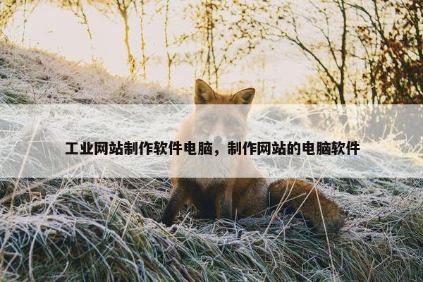 工业网站制作软件电脑，制作网站的电脑软件
