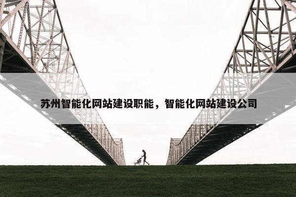 苏州智能化网站建设职能，智能化网站建设公司