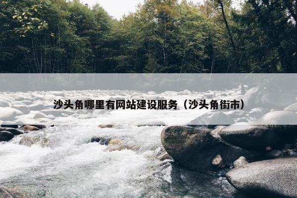 沙头角哪里有网站建设服务（沙头角街市）
