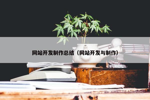 网站开发制作总结（网站开发与制作）