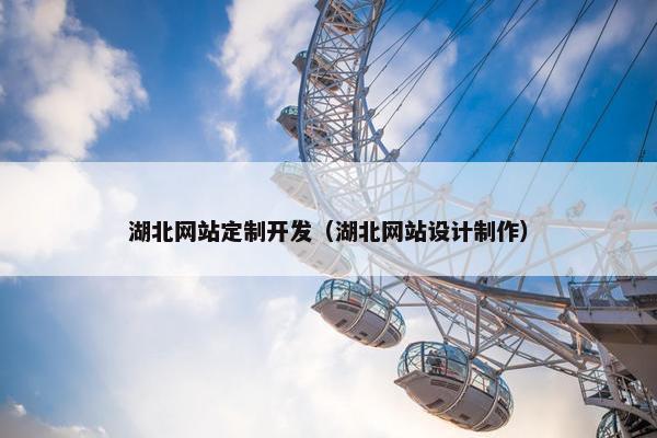 湖北网站定制开发（湖北网站设计制作）