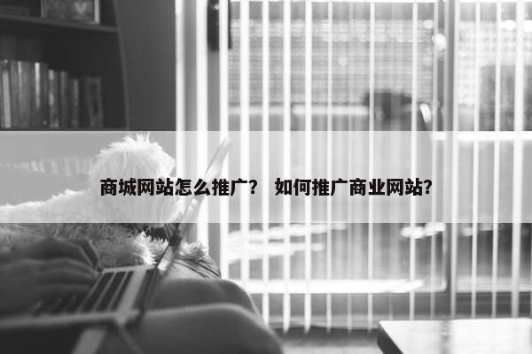 商城网站怎么推广？ 如何推广商业网站？