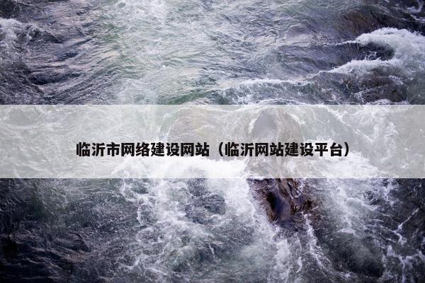 临沂市网络建设网站（临沂网站建设平台）