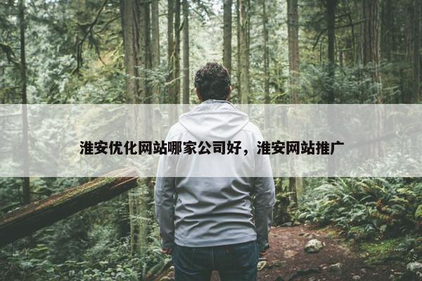 淮安优化网站哪家公司好，淮安网站推广