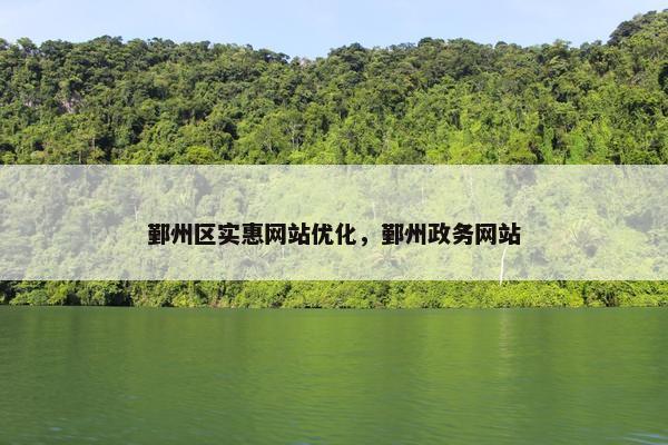 鄞州区实惠网站优化，鄞州政务网站