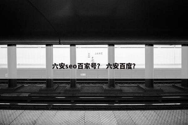六安seo百家号？ 六安百度？