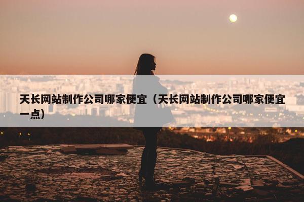 天长网站制作公司哪家便宜（天长网站制作公司哪家便宜一点）