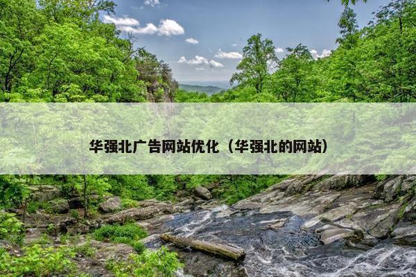华强北广告网站优化（华强北的网站）