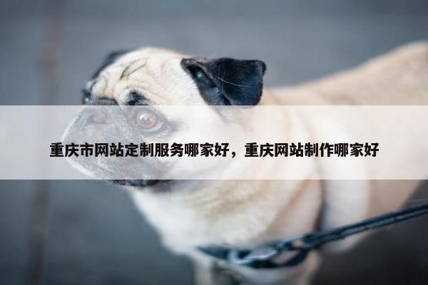 重庆市网站定制服务哪家好，重庆网站制作哪家好