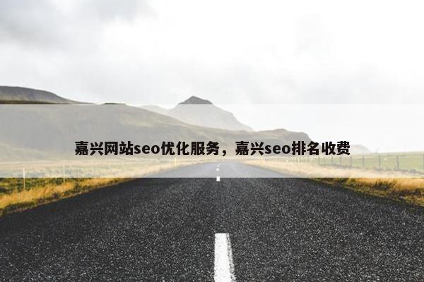 嘉兴网站seo优化服务，嘉兴seo排名收费