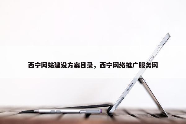 西宁网站建设方案目录，西宁网络推广服务网