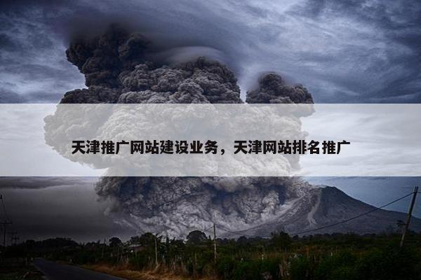 天津推广网站建设业务，天津网站排名推广