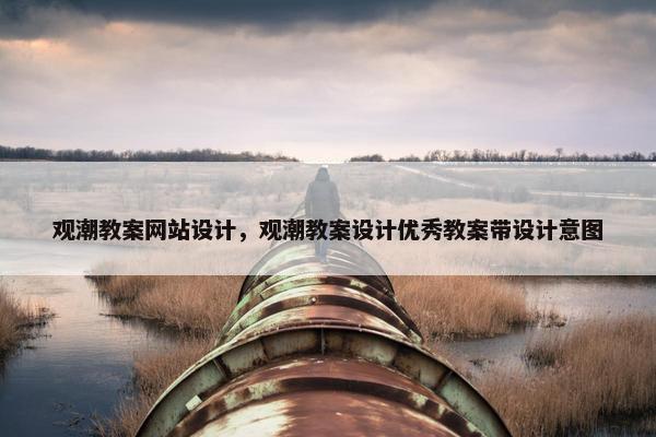 观潮教案网站设计，观潮教案设计优秀教案带设计意图