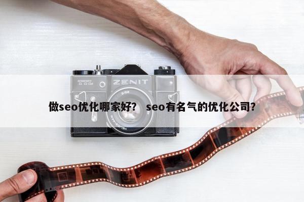 做seo优化哪家好？ seo有名气的优化公司？