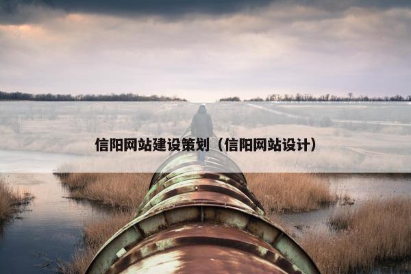 信阳网站建设策划（信阳网站设计）