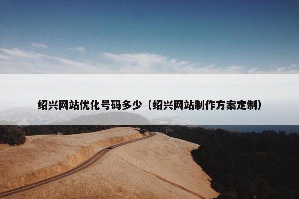 绍兴网站优化号码多少（绍兴网站制作方案定制）