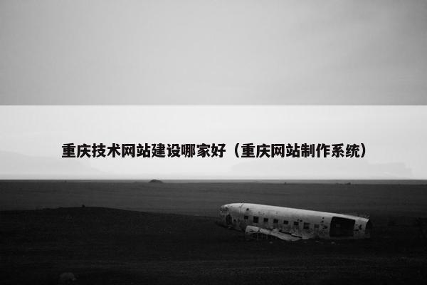 重庆技术网站建设哪家好（重庆网站制作系统）