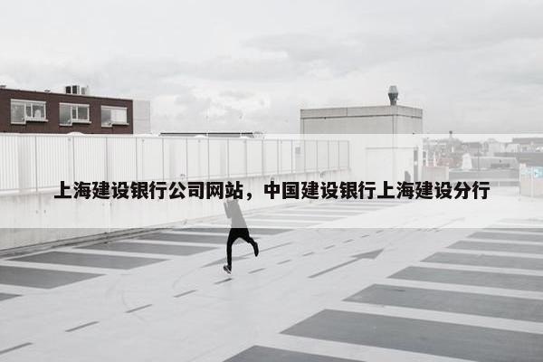 上海建设银行公司网站，中国建设银行上海建设分行