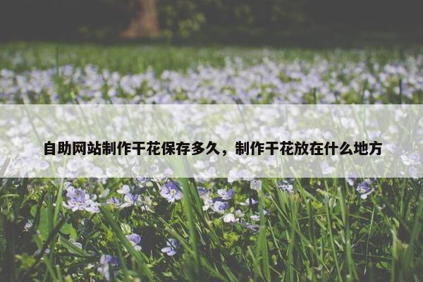 自助网站制作干花保存多久，制作干花放在什么地方