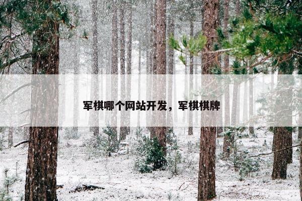 军棋哪个网站开发，军棋棋牌